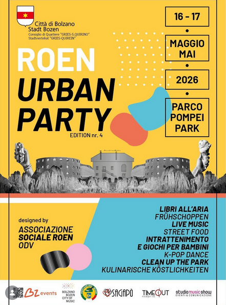 Locandina Roen Urban Party - IV Edizione Locandina Roen Urban Party - IV Edizione