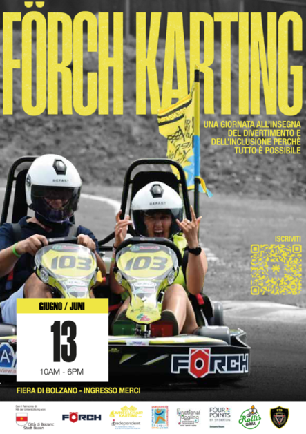 Locandina dell’evento Förch Karting Locandina dell’evento Förch Karting