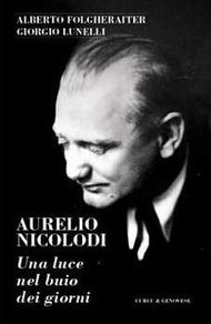 La copertina del libro su Aurelio Nicolodi