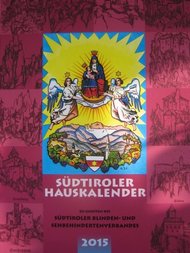 Copertina del Südtiroler Hauskalender 2015
