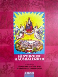 Copertina del "Südtiroler Hauskalender 2008"