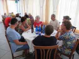 un buon pranzo in buona compagnia 