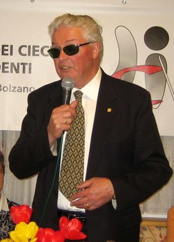 Il presidente Josef Stockner