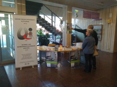 Stand informativo ospedale