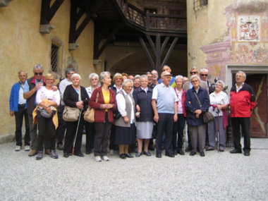 foto di gruppo dei partecipanti alla gita sociale