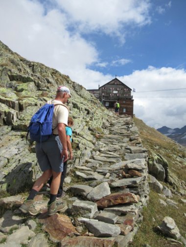 Gli ultimi passi fino al "Bellavista"