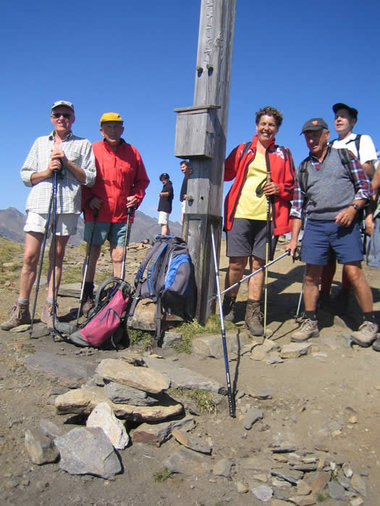 Finalmente arriviati in cima! Finalmente arriviati in cima!