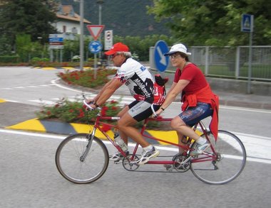 In giro con il tandem