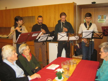 Intrattenimento musicale durante la Santa Messa