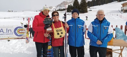 Premiazione della gara CSAIN a Lavazè il 21.02.2026