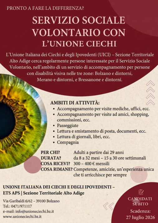 Volantino Servizio Sociale 
