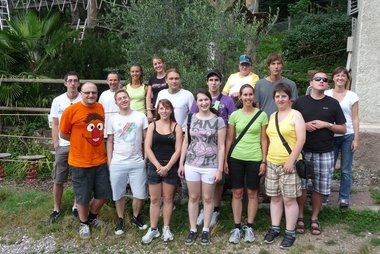 Foto di gruppo in occasione di un incontro